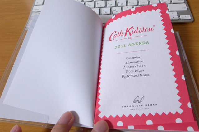 キャス・キッドソン マークス (Cath Kidston MARKS) 2011年手帳 Cherry の写真