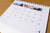 ほぼ日ホワイトボードカレンダー 2011の写真