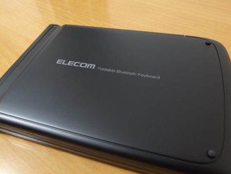 ELECOM iPhone用 Bluetooth キーボード(TK-FBP019E)の写真